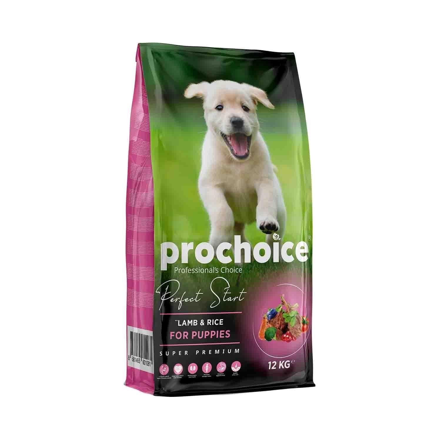 Prochoice Perfect Start Kuzulu ve Pirinçli Yavru Köpek Maması 12 Kg