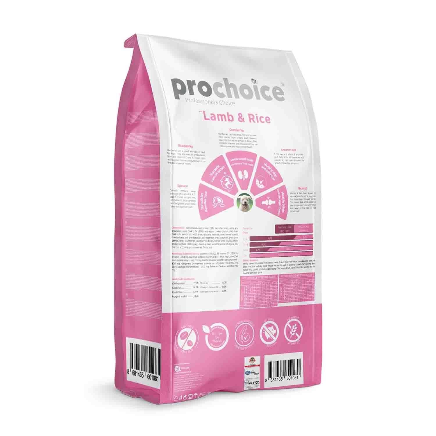 Prochoice Perfect Start Kuzulu ve Pirinçli Yavru Köpek Maması 3 Kg