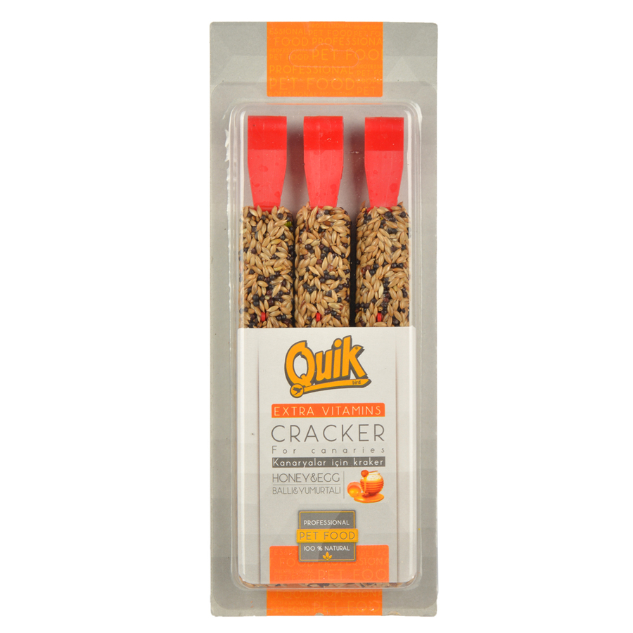 Quik Ballı Yumurtalı Kanarya Krakeri 3'lü 