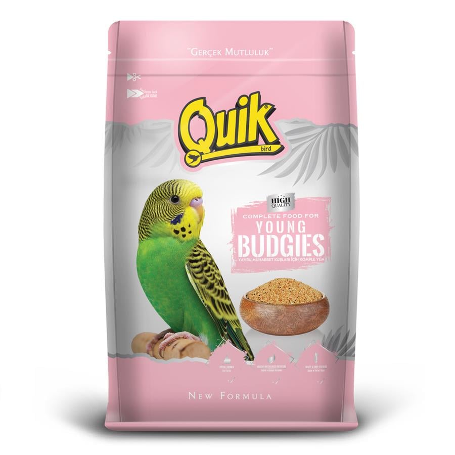 Quik Junior Yavru Muhabbet Kuşu Yemi 400 Gr.