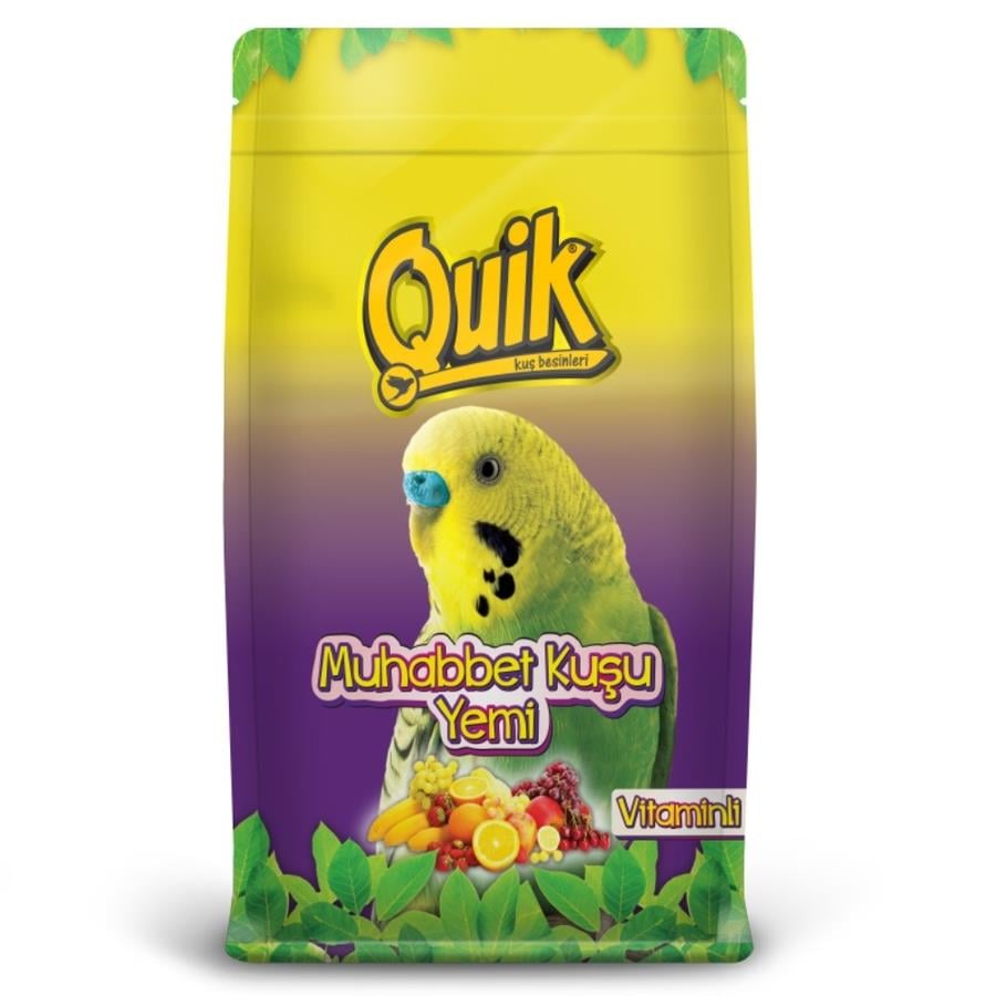 Quik Muhabbet Kuşu Yemi 400 Gr