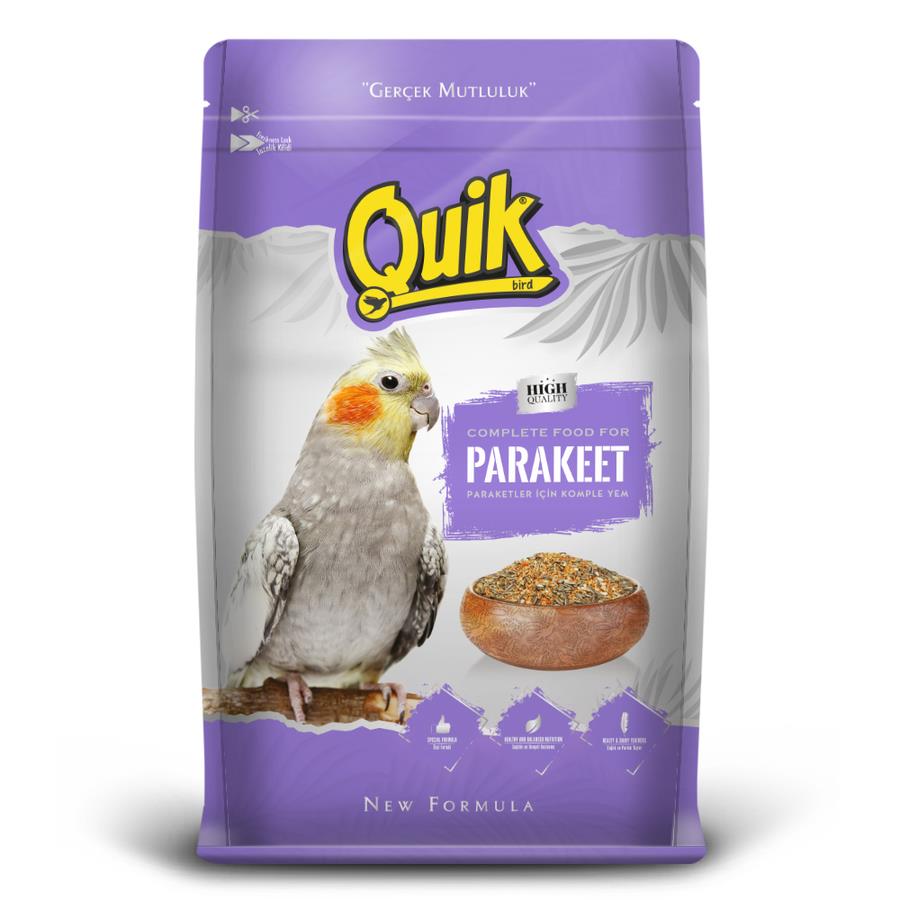 Quik Paraket Yemi 750 Gr.