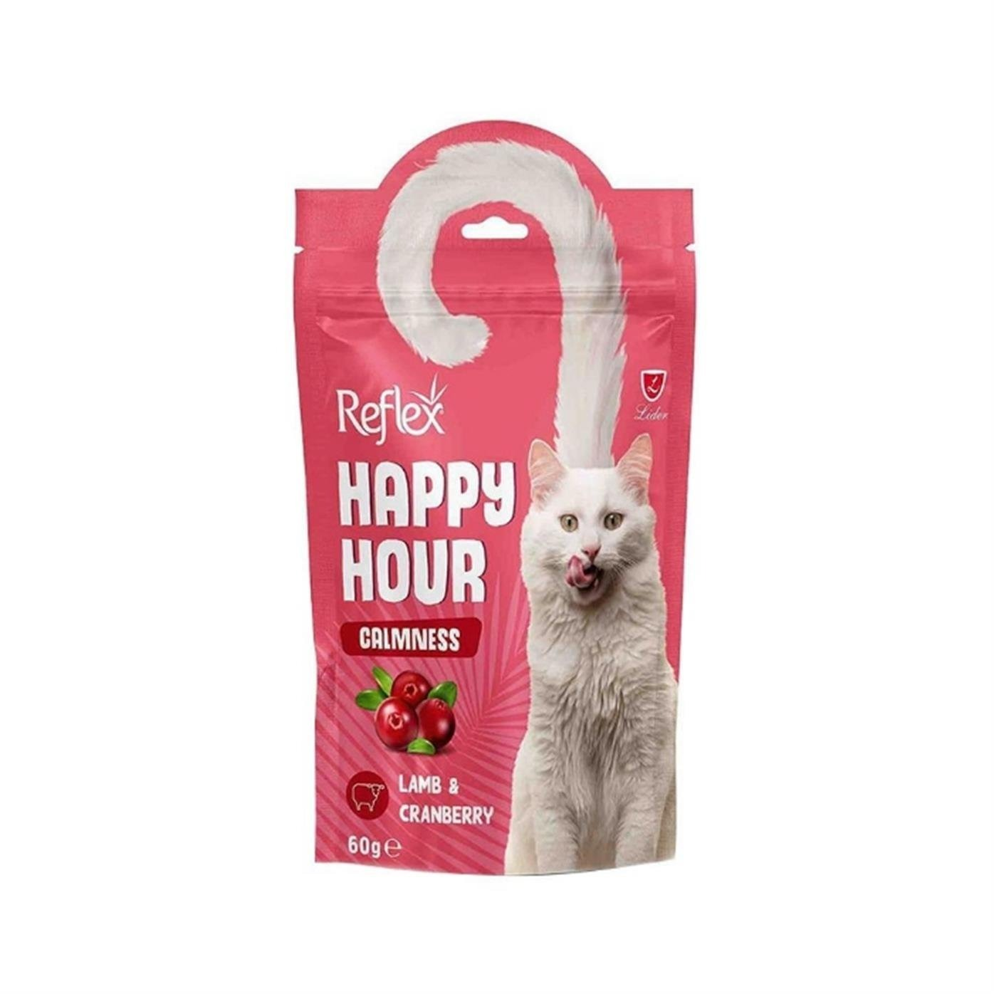 Reflex Happy Hour Kuzulu Sakinleşmeyi Destekleyici Kedi Ödül Maması 60 Gr