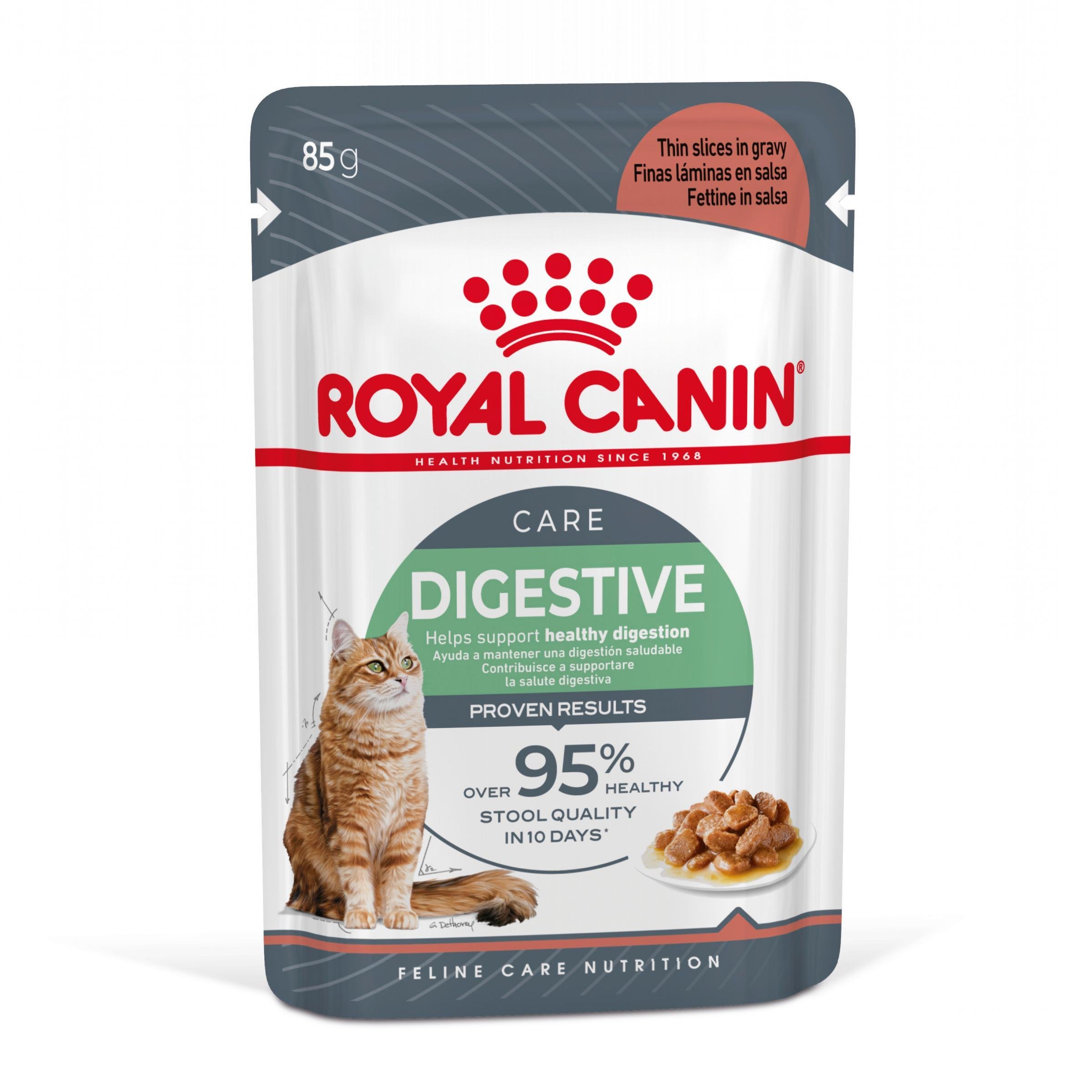 Royal Canin Digestive Care Sensitive Gravy Pouch Hassas Kediler İçin Yaş Mama 85 Gr