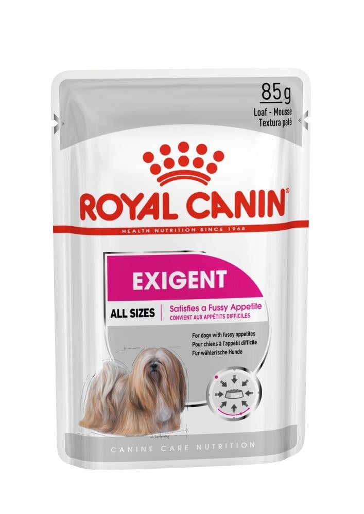 Royal Canin Exigent Loaf Pouch Yetişkin Köpek Yaş Maması 85 Gr