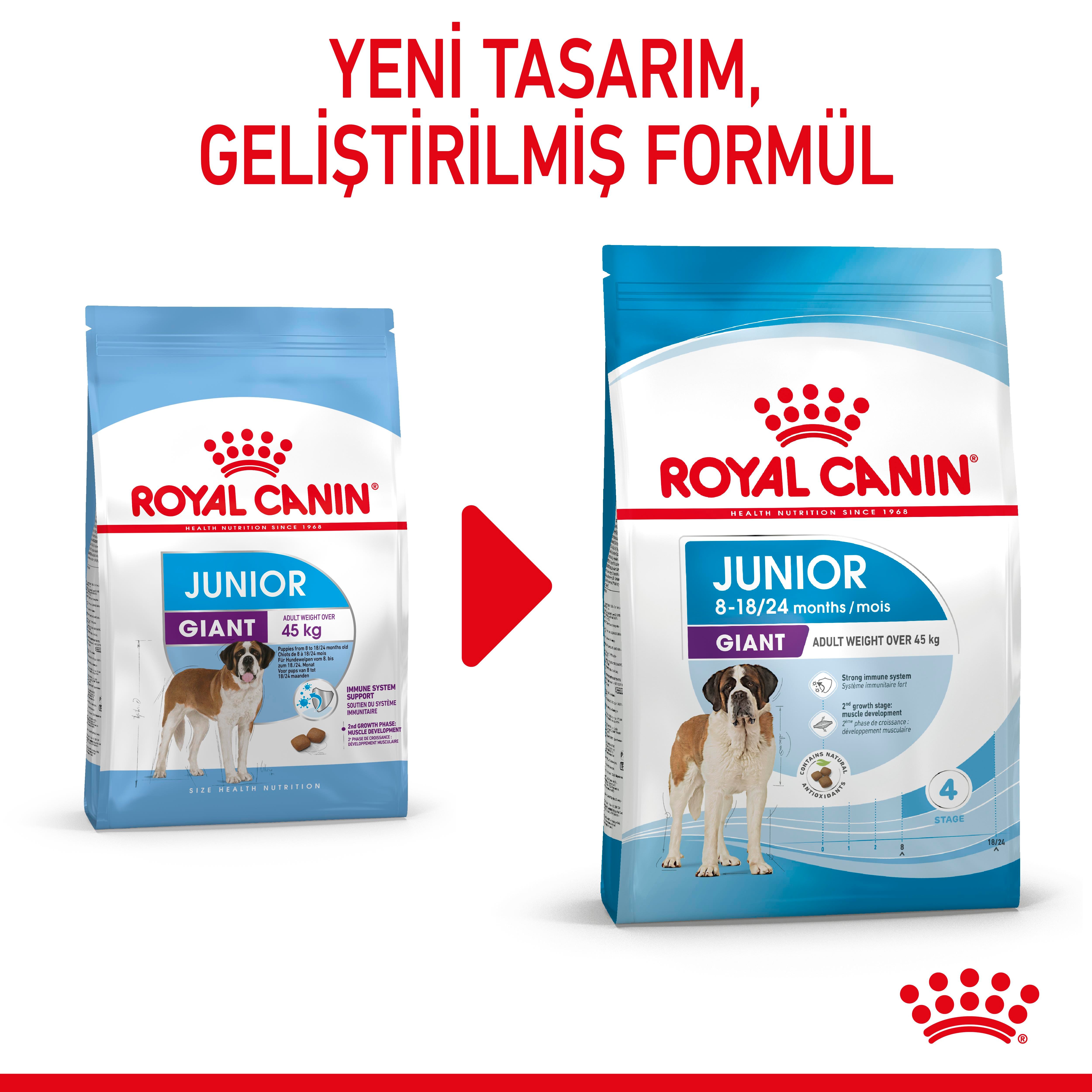 Royal Canin Giant Junior Dev Irk Yavru Köpek Maması 15 Kg