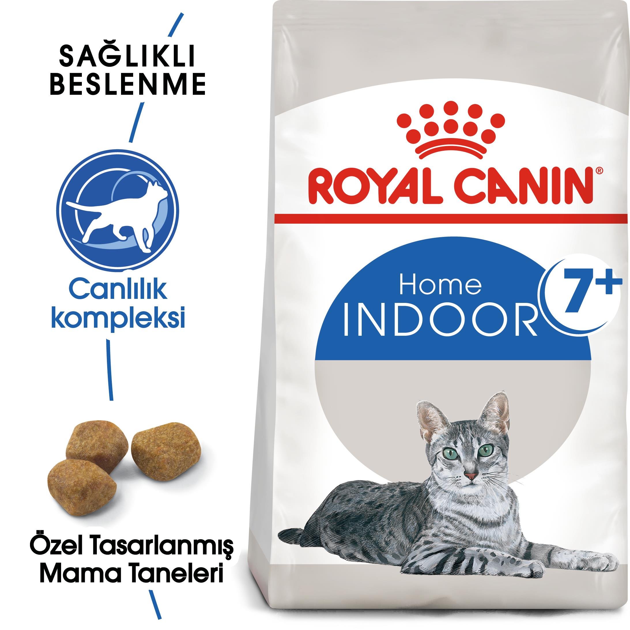 Royal Canin Indoor 7+ Evde Yaşayan Kediler İçin Yaşlı Kedi Maması 1.5 Kg