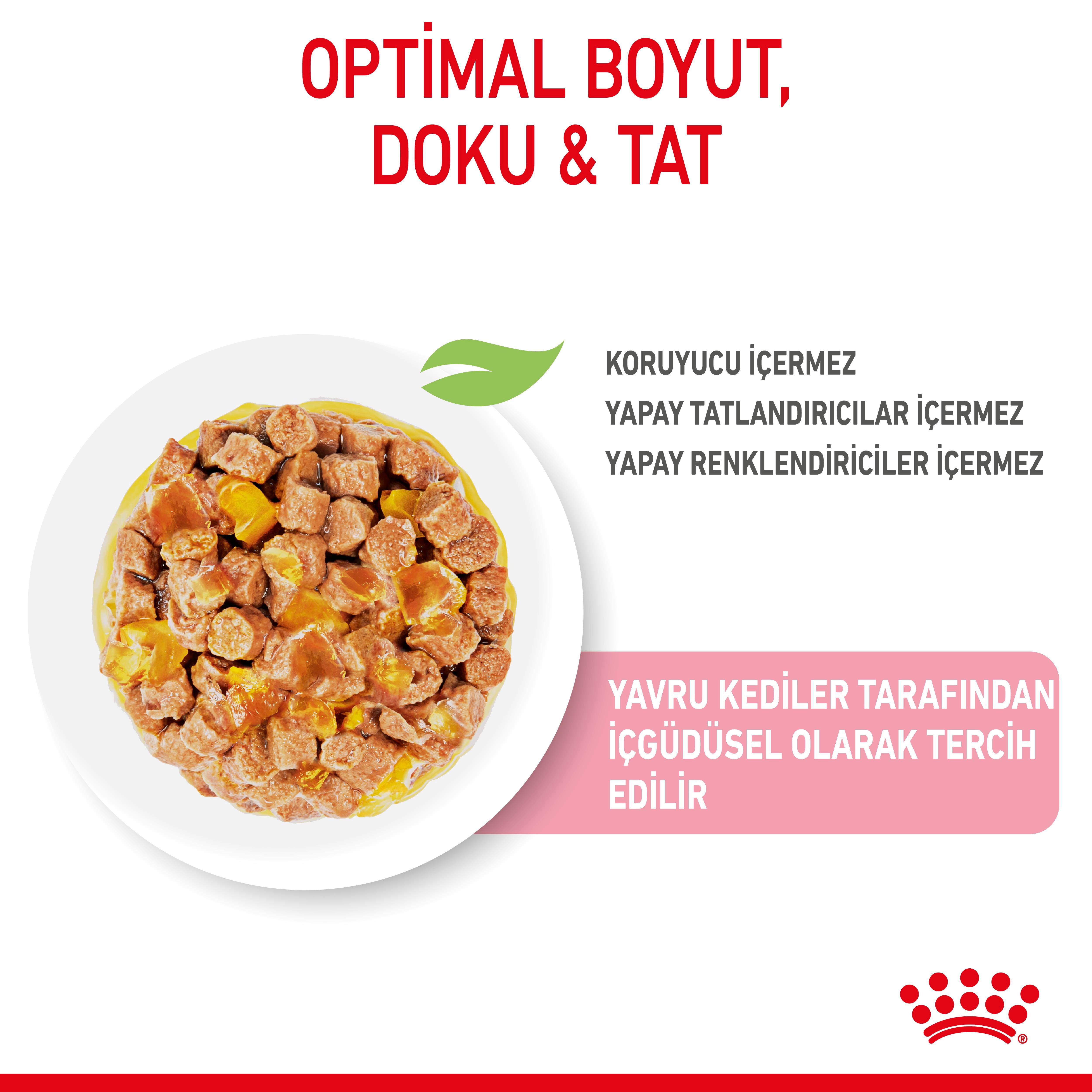 Royal Canin Kitten Jelly Pouch Yavru  Kedi Yaş Maması 85 Gr