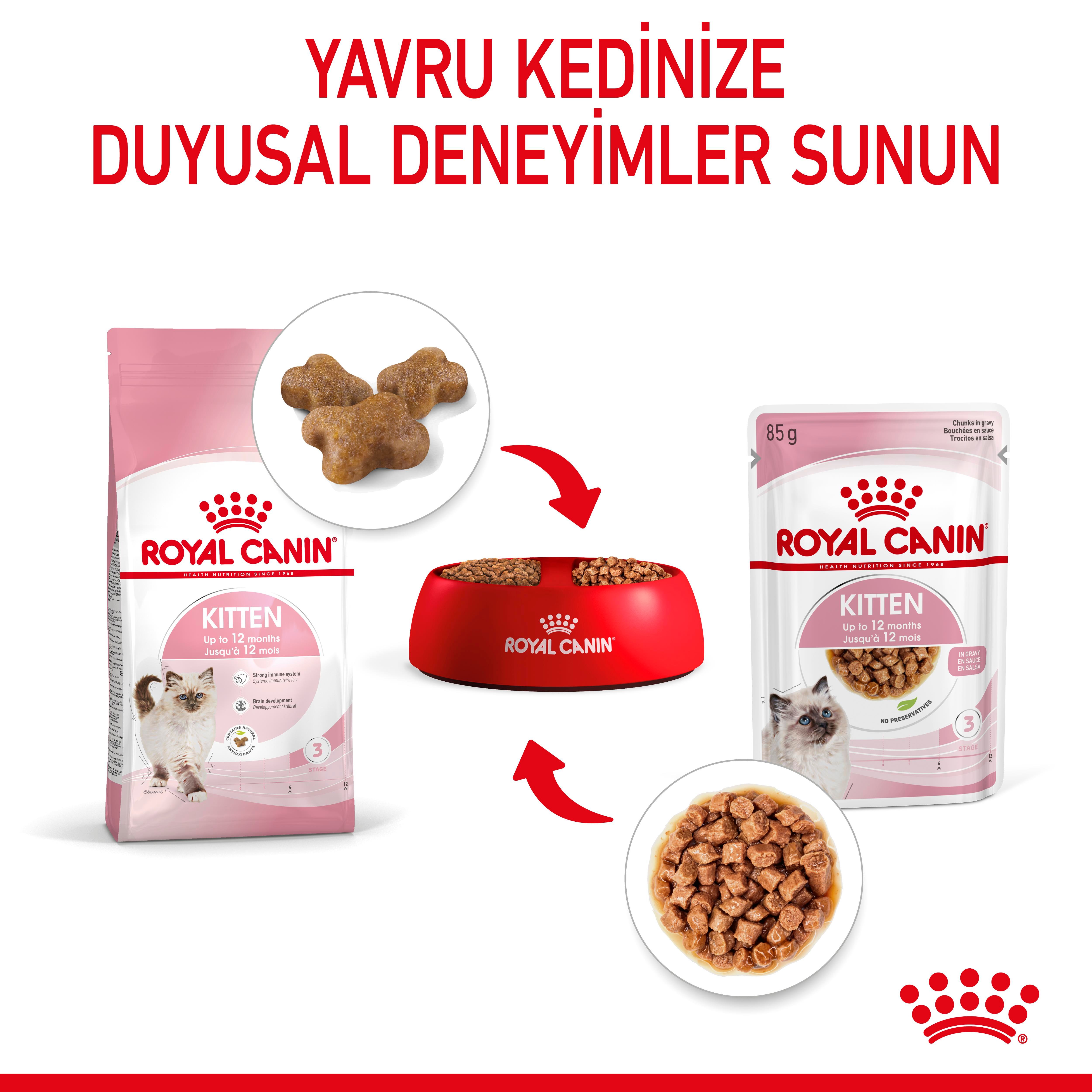 Royal Canin Kitten Yavru Kedi Yaş Maması 85 Gr
