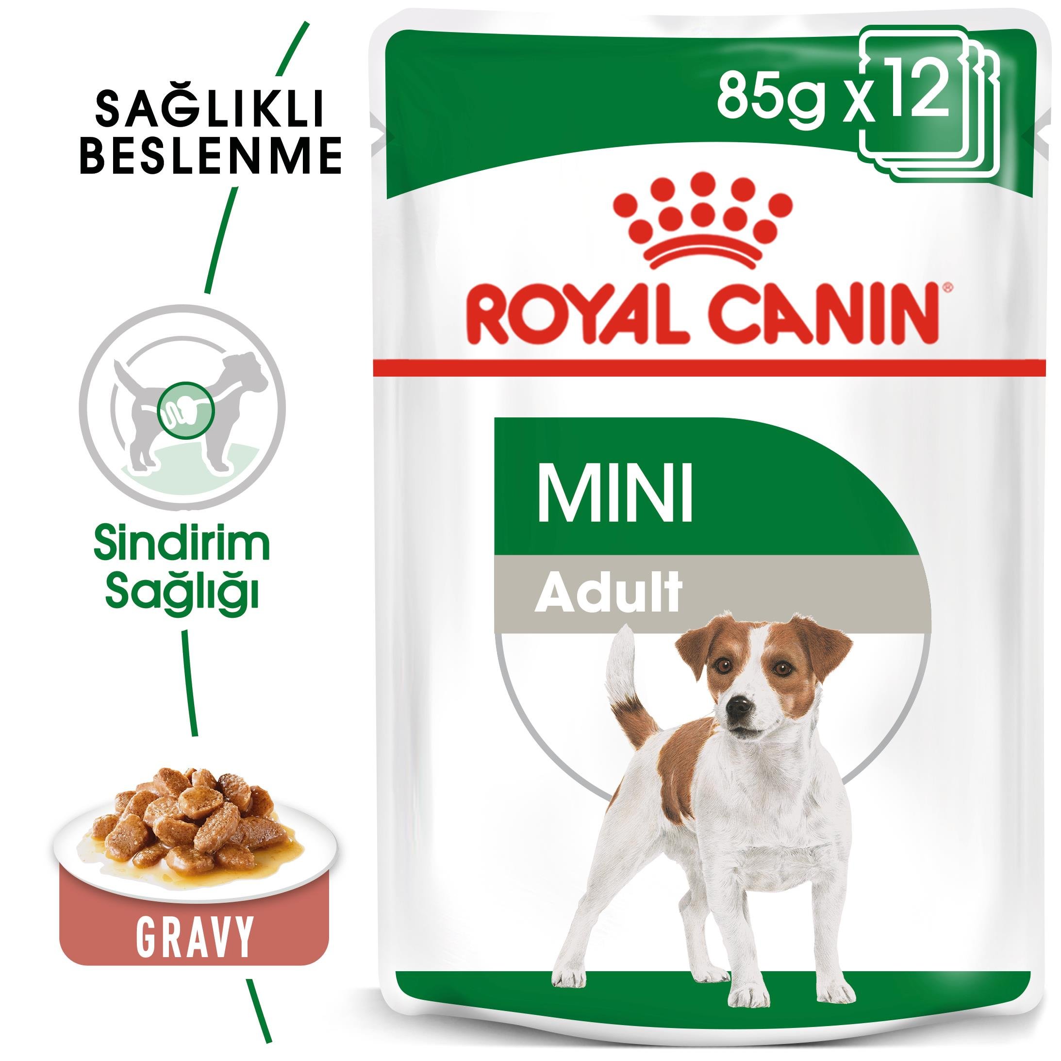 Royal Canin Mini Adult Pouch Küçük Irk Yetişkin Köpek Yaş Maması 85 Gr