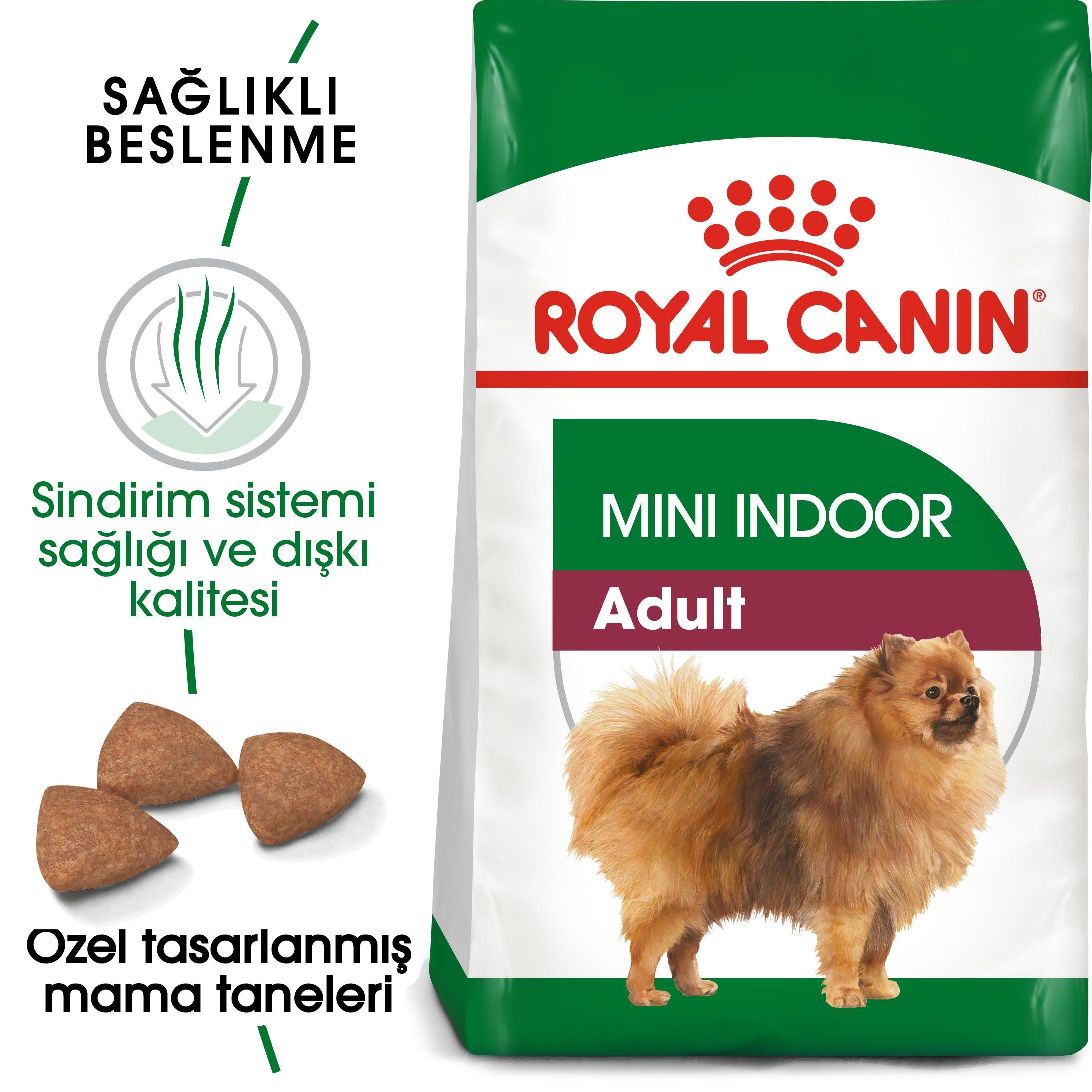 Royal Canin Mini Indoor Adult Küçük Irk Yetişkin Köpek Maması 1.5 Kg 