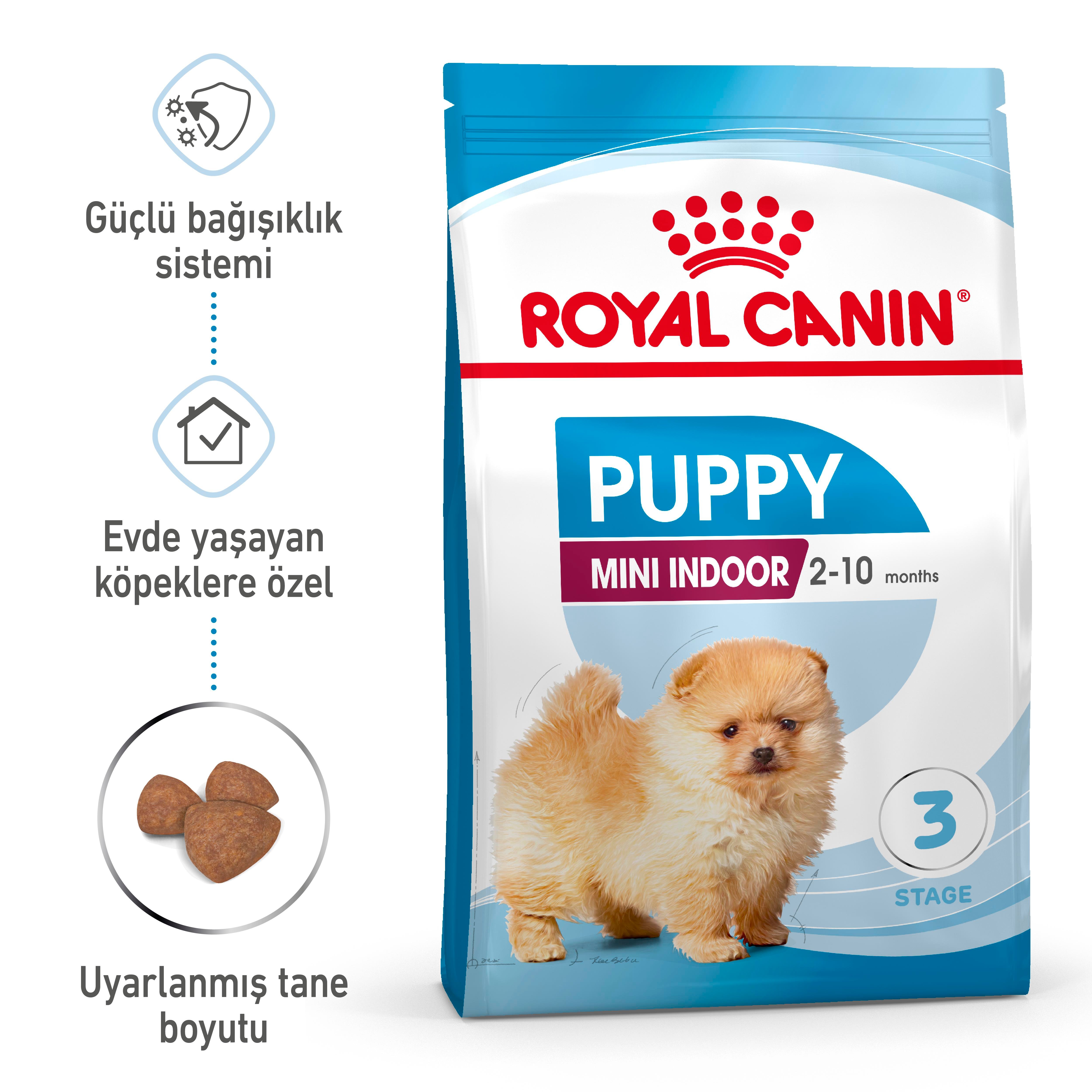 Royal Canin Mini İndoor Puppy Küçük Irk Yavru Köpek Maması 1.5 Kg