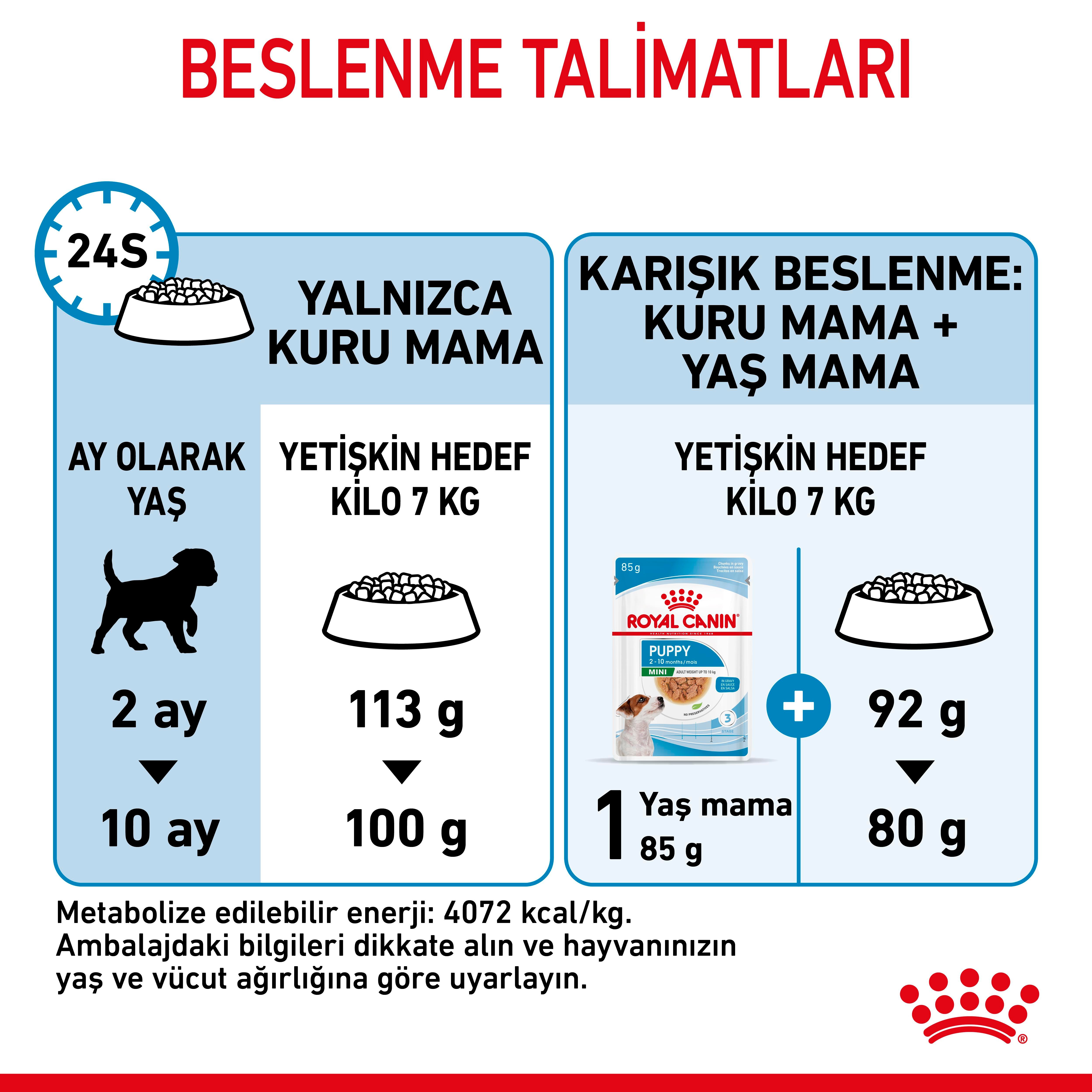 Royal Canin Mini Puppy Küçük Irk Yavru Köpek Maması 4 Kg