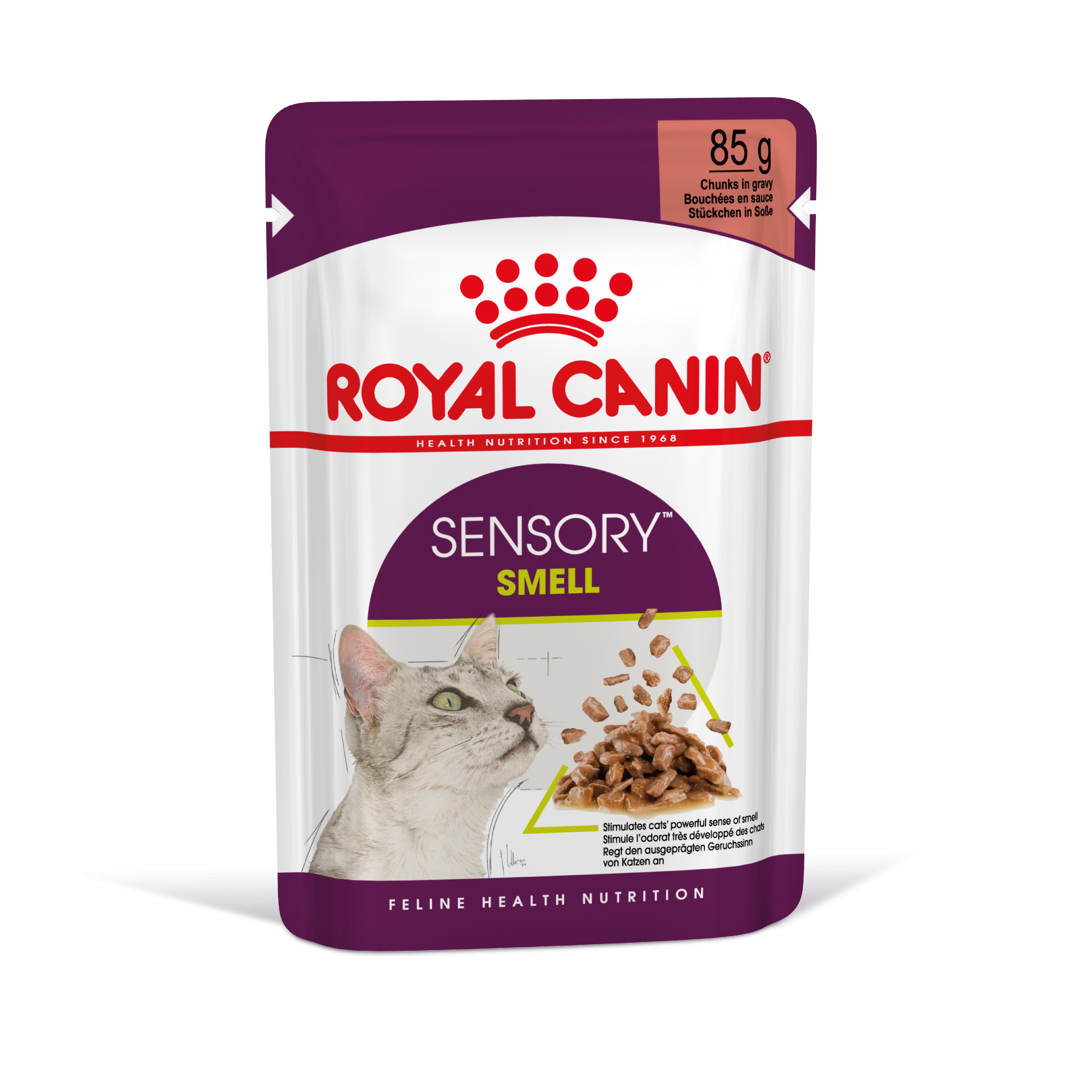 Royal Canin Sensory Smell Jelly Pouch Yetişkin Kedi Yaş Maması 85 Gr