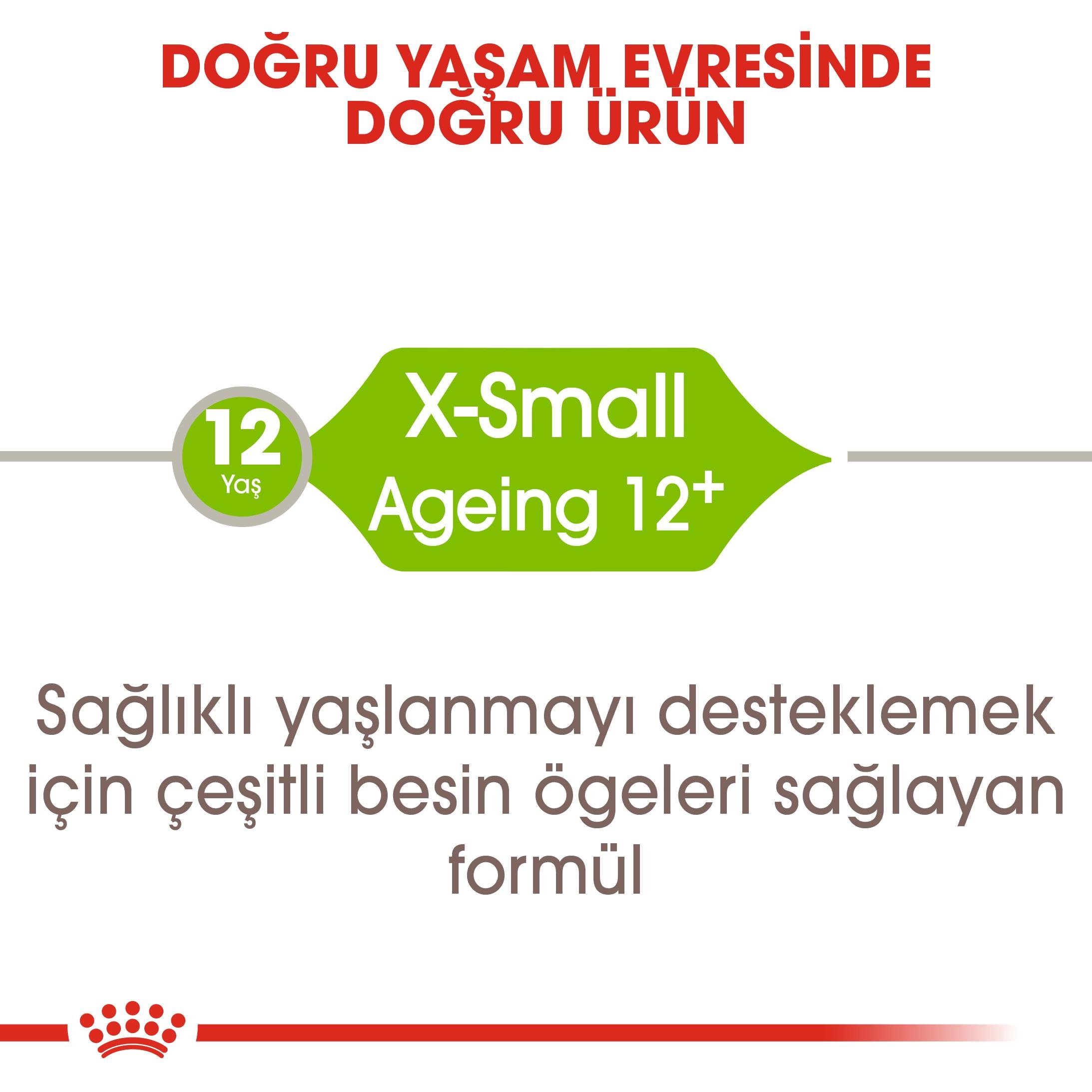 Royal Canin X-Small Ageing 12+ Yaşlı Küçük Irk Köpek Maması 1.5 Kg