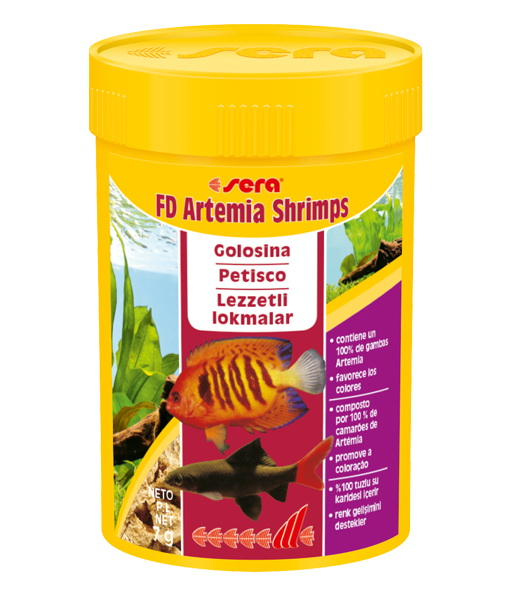 Sera Fd Shrimp Artemia Nature 100 Ml