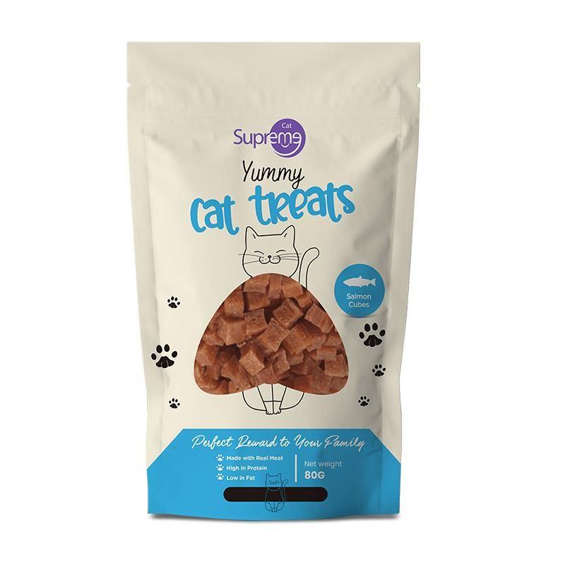 Supreme Cat Somonlu Küp Kedi Ödül Maması 80 Gr