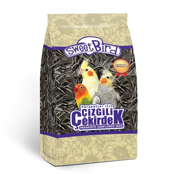 Sweet Bird Çizgili Paraket Çekirdeği 500 Gr.