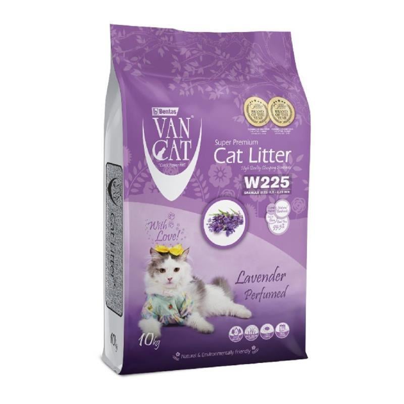 VanCat Lavanta Kokulu İnce Taneli Kedi Kumu 10 Kg