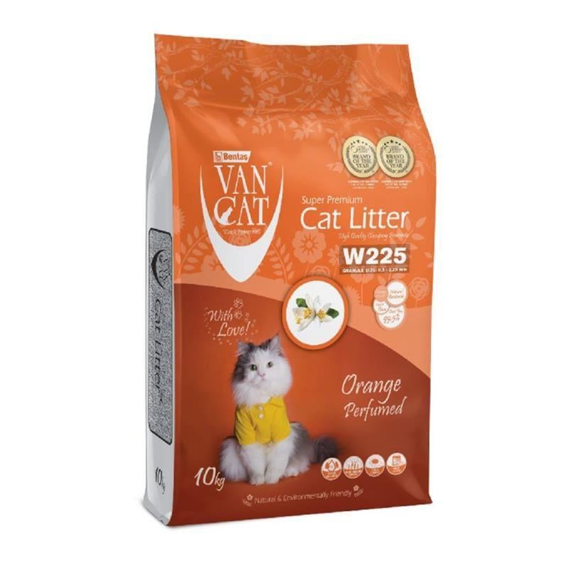 VanCat Portakal Kokulu İnce Taneli Kedi Kumu 10 Kg