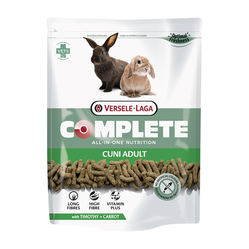 Versele Laga Complete Cuni Adult Yetişkin Tavşan Pelet Yem 500 Gr
