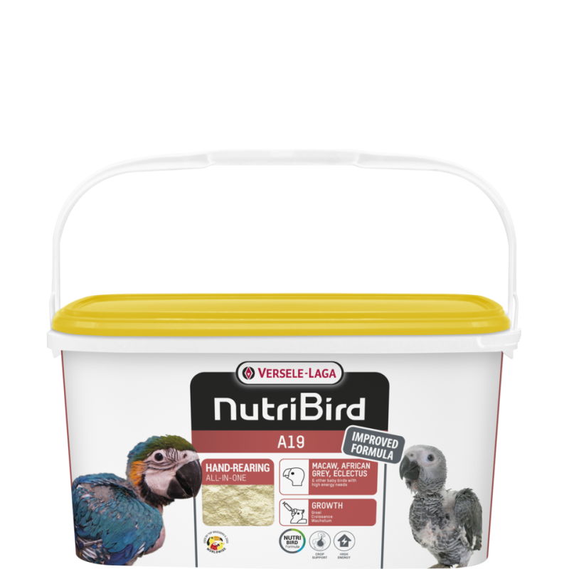 Versele Laga NutriBird A19 Yavru Papağan Elle Yetiştirme Maması 3 Kg