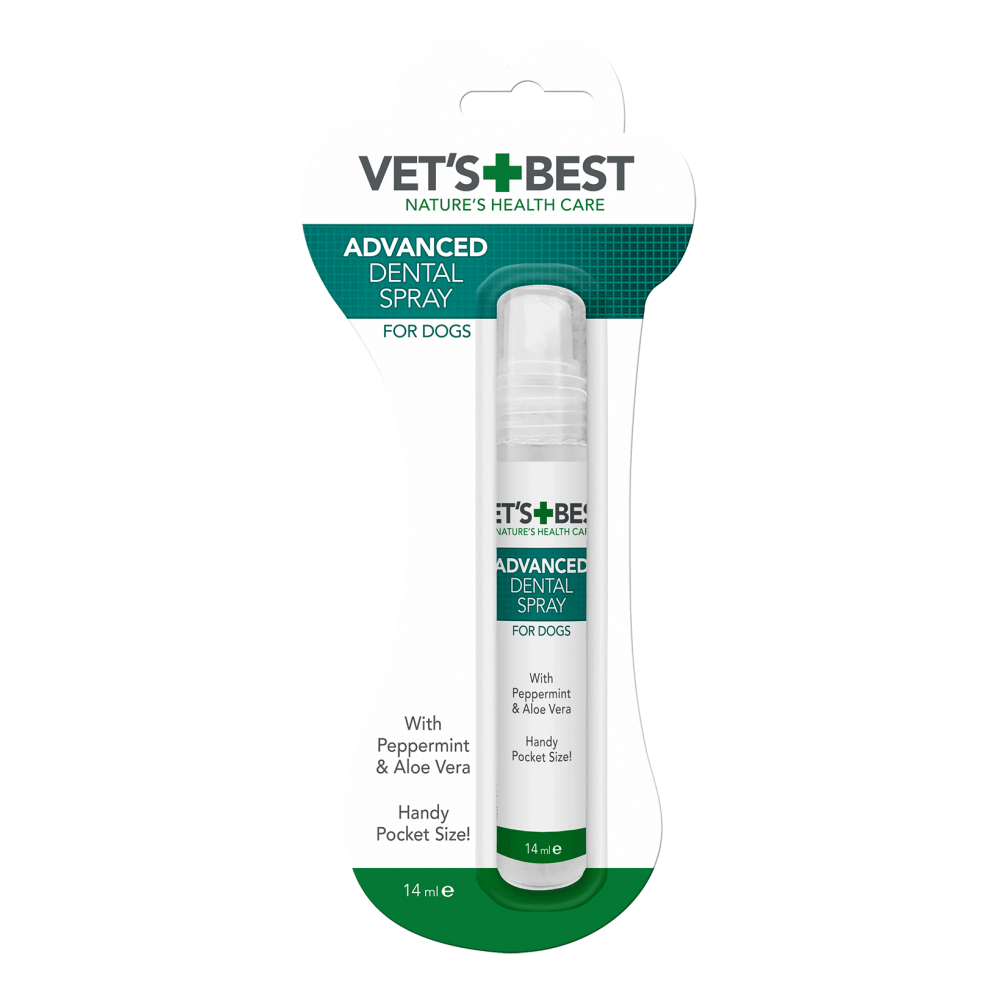 Vet's Best Naneli ve Aloe Veralı Köpek Ağız ve Diş Bakım Spreyi 14 Ml