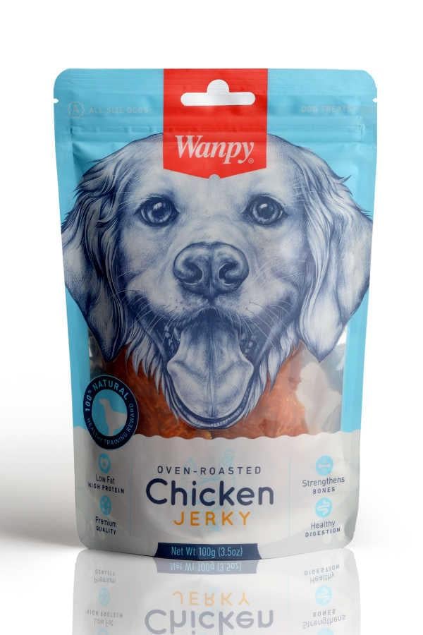 Wanpy Gerçek Tavuk Fileto Köpek Ödülü 100 Gr