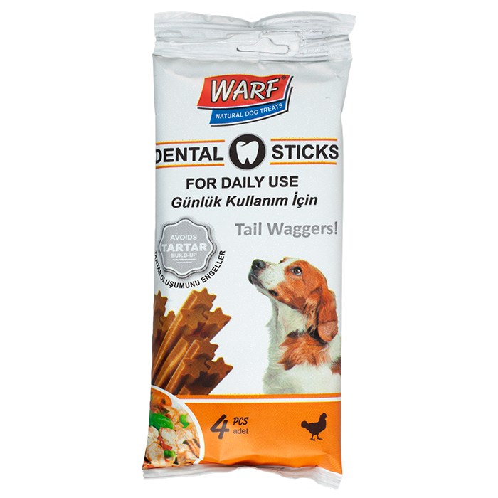 Warf Dental Stick Tavuk Etli 4 Adet