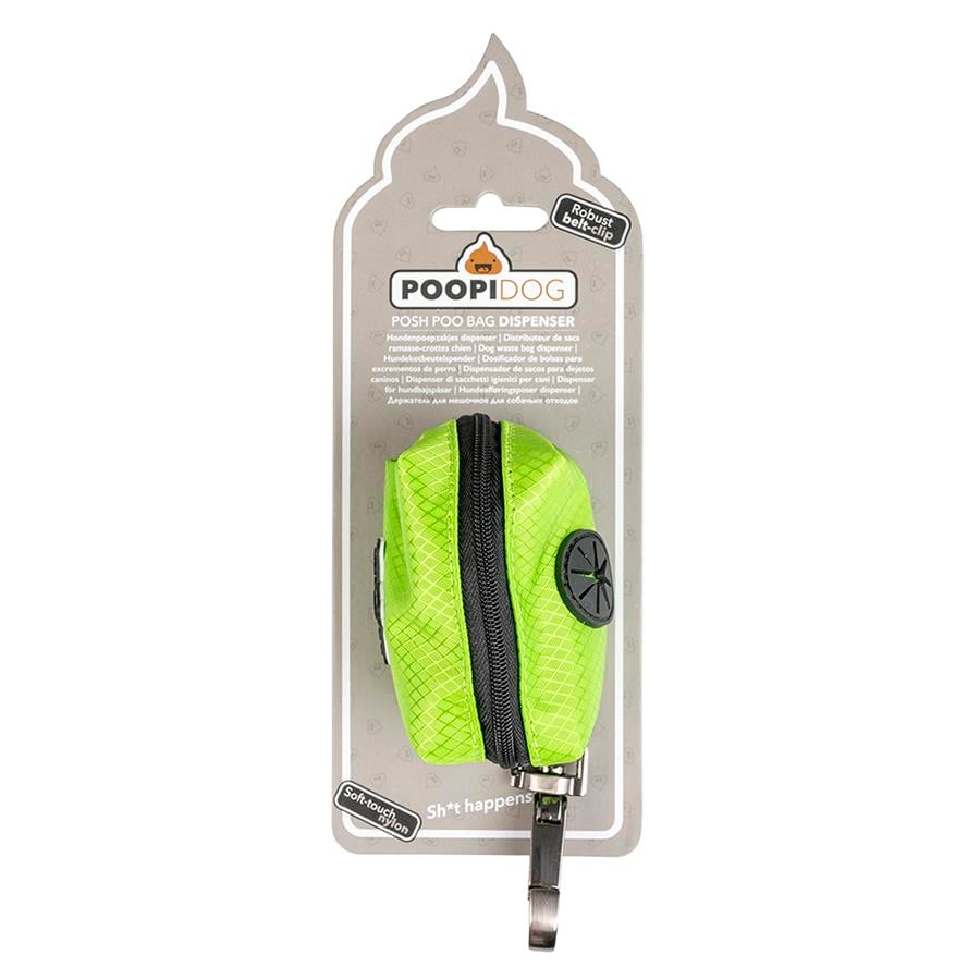 Yeşil Naylon Dışkı Poşeti Taşıma Çantası 14x7x6 Cm