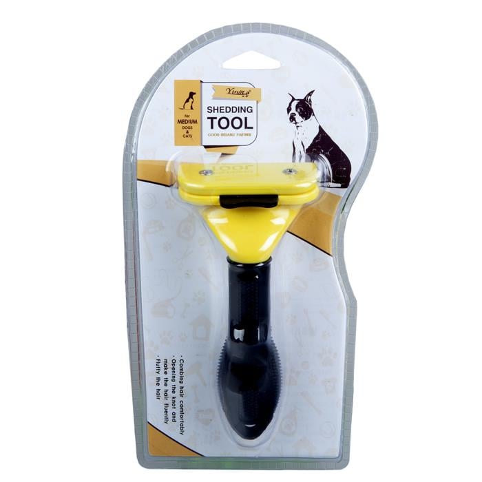 Yingte Shedding Tool Kedi Köpek Furminator Tarak Medium