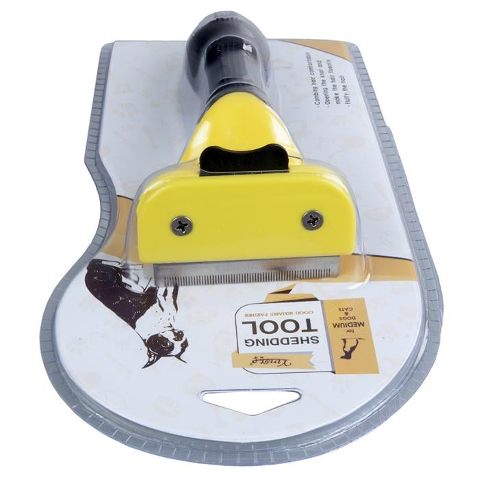Yingte Shedding Tool Kedi Köpek Furminator Tarak Medium