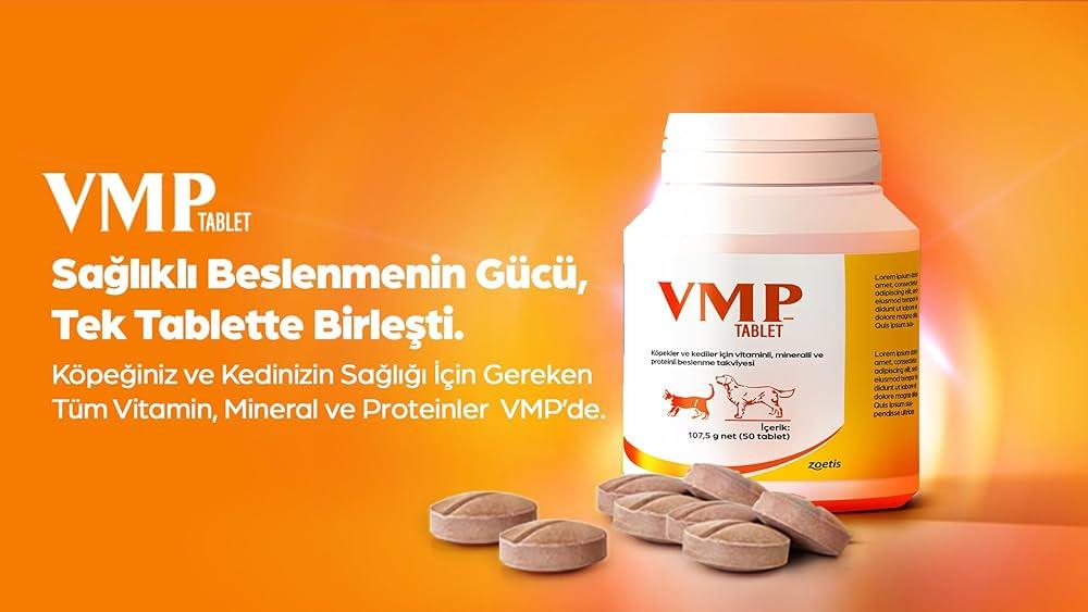 Zoetis Vmp Kedi & Köpek Vitamin Tablet (50 Tablet)
