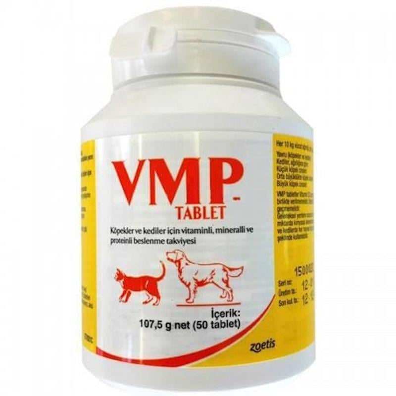 Zoetis Vmp Kedi & Köpek Vitamin Tablet (50 Tablet)