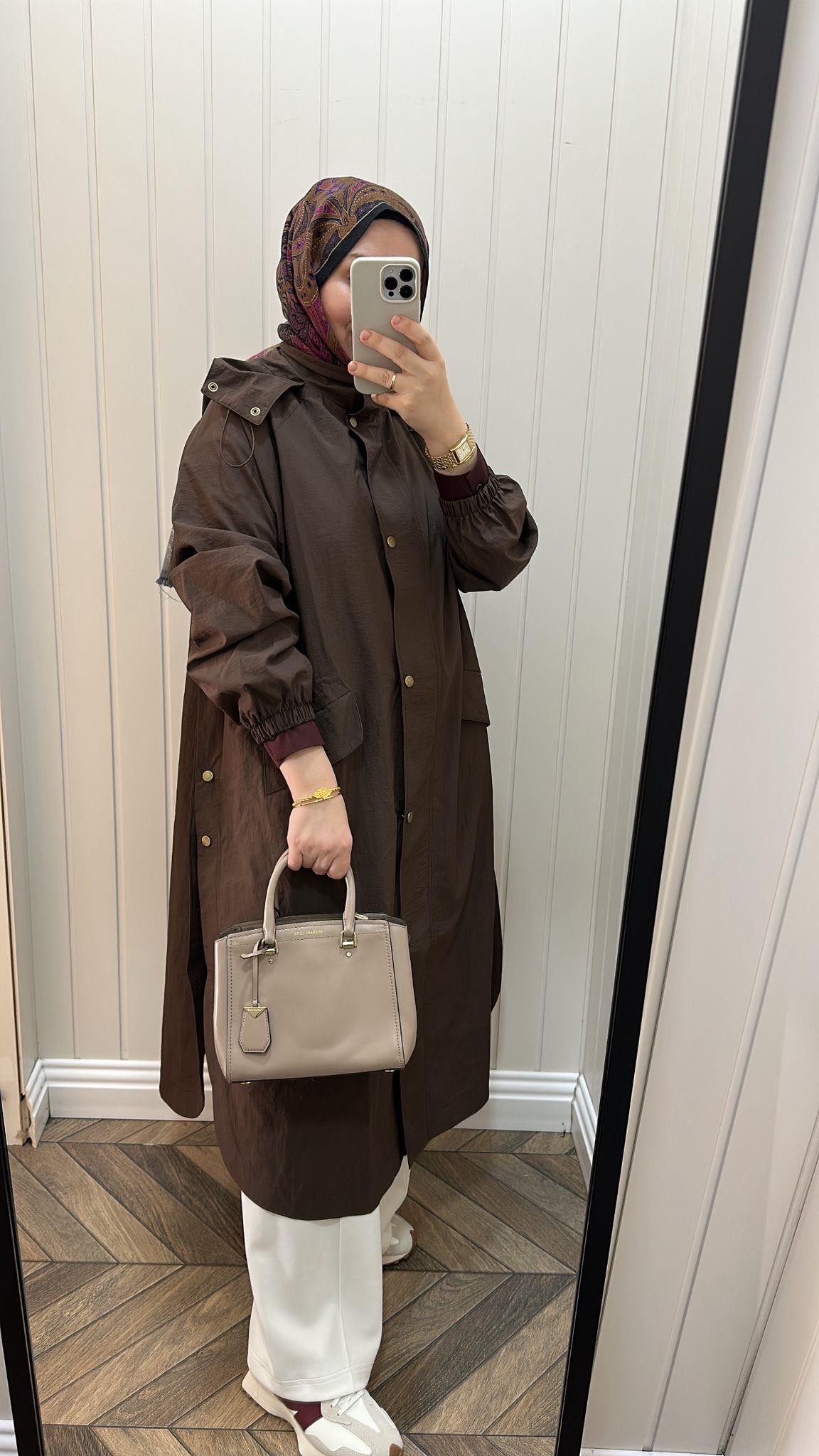 2526FW LİNEA TRENCHCOAT Kahverengi