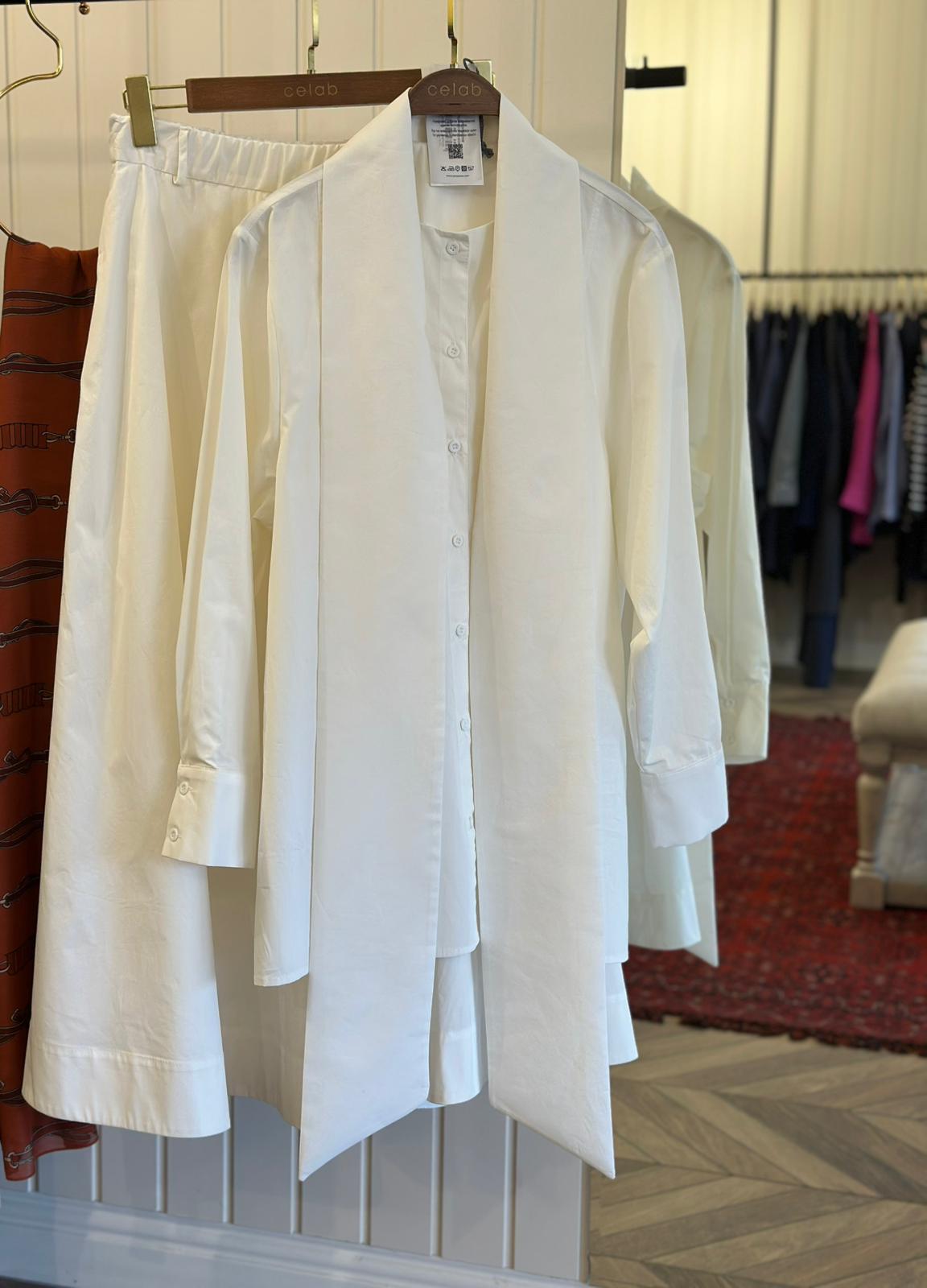 26SS204 COTTON GÖMLEK Ekru