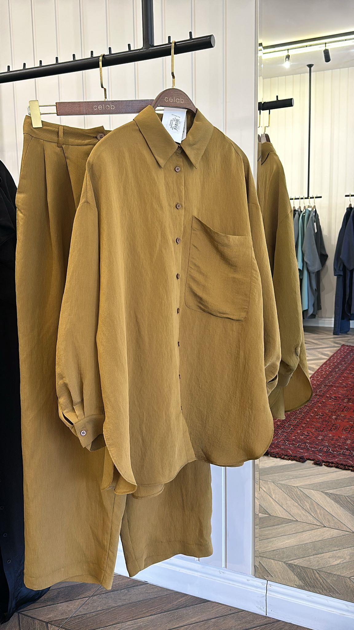 26SS209 SİLVA GÖMLEK HARDAL