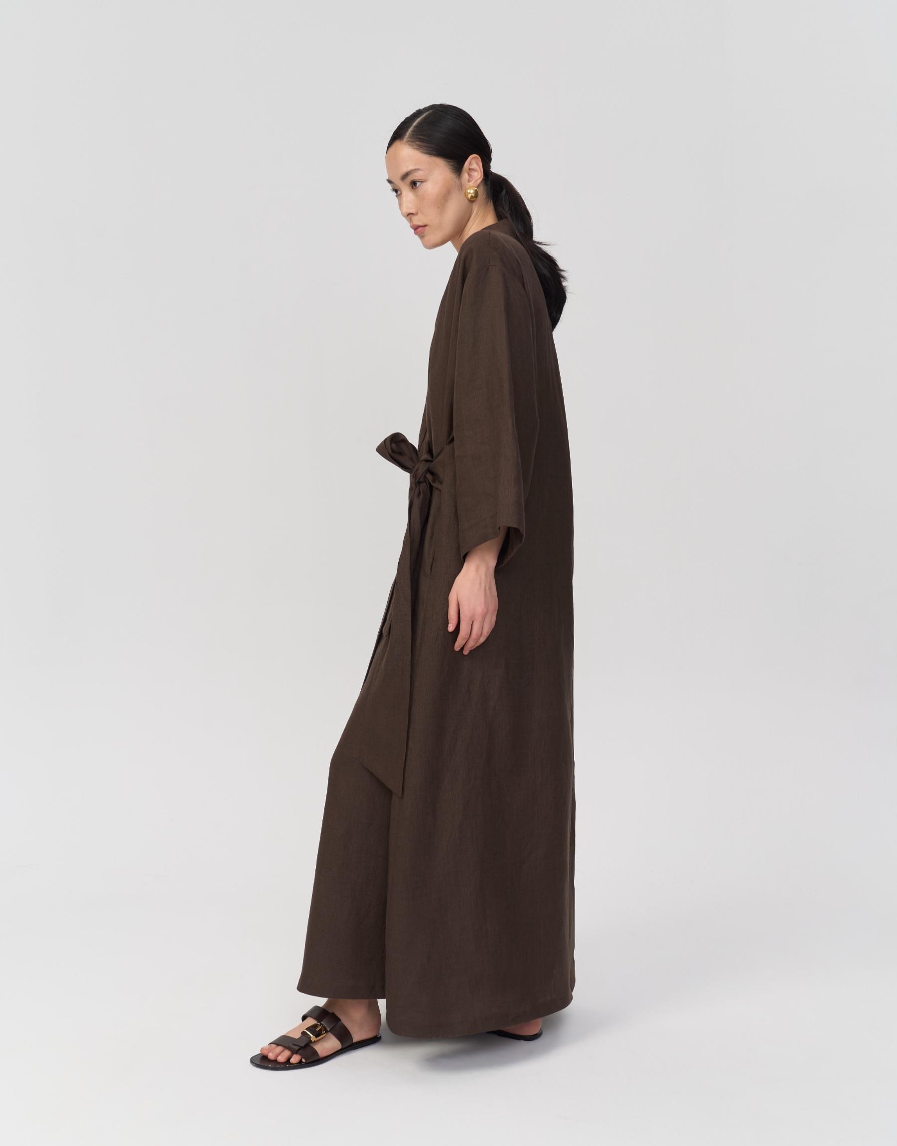 ARID KIMONO Kahverengi