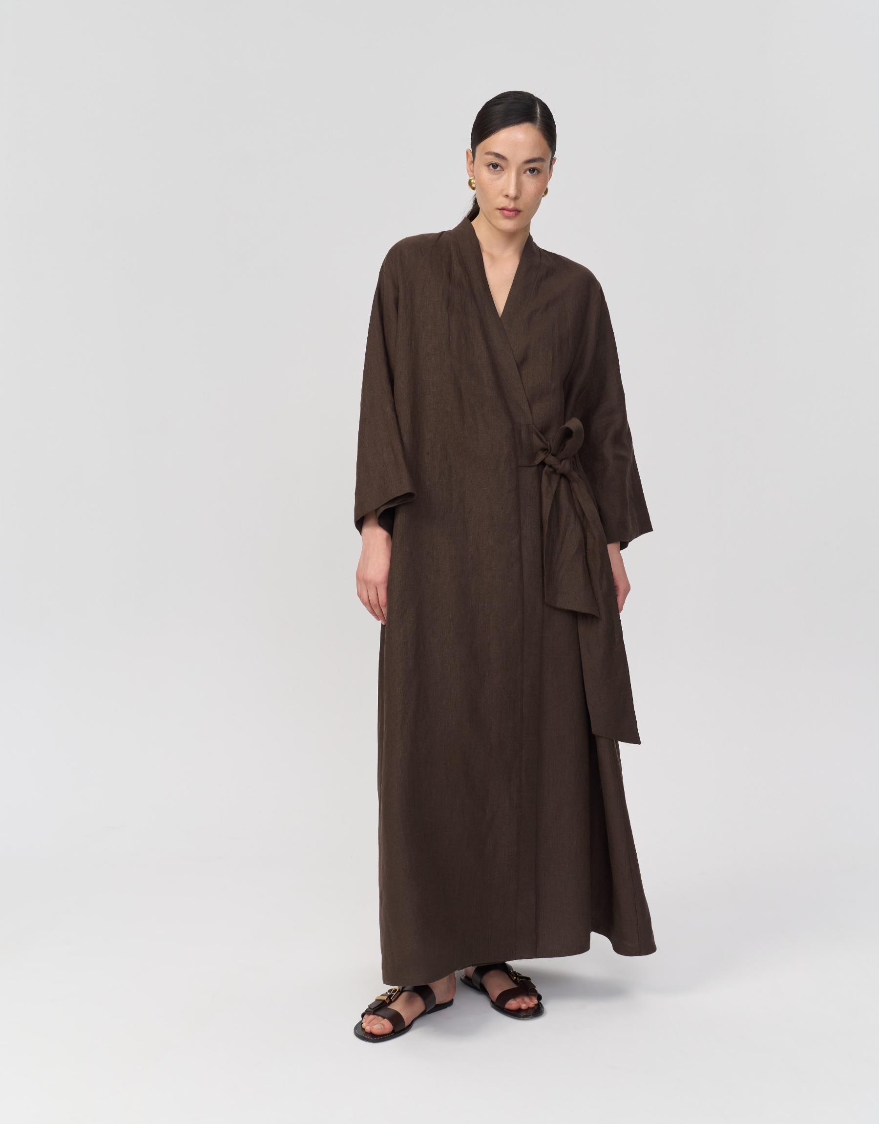 ARID KIMONO Kahverengi