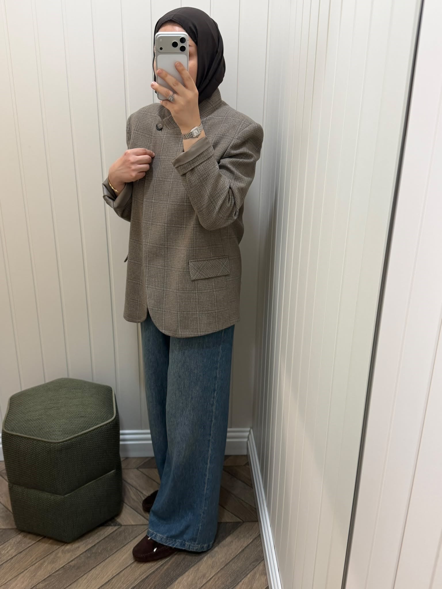 EKOSE YÜN BLAZER Vizon