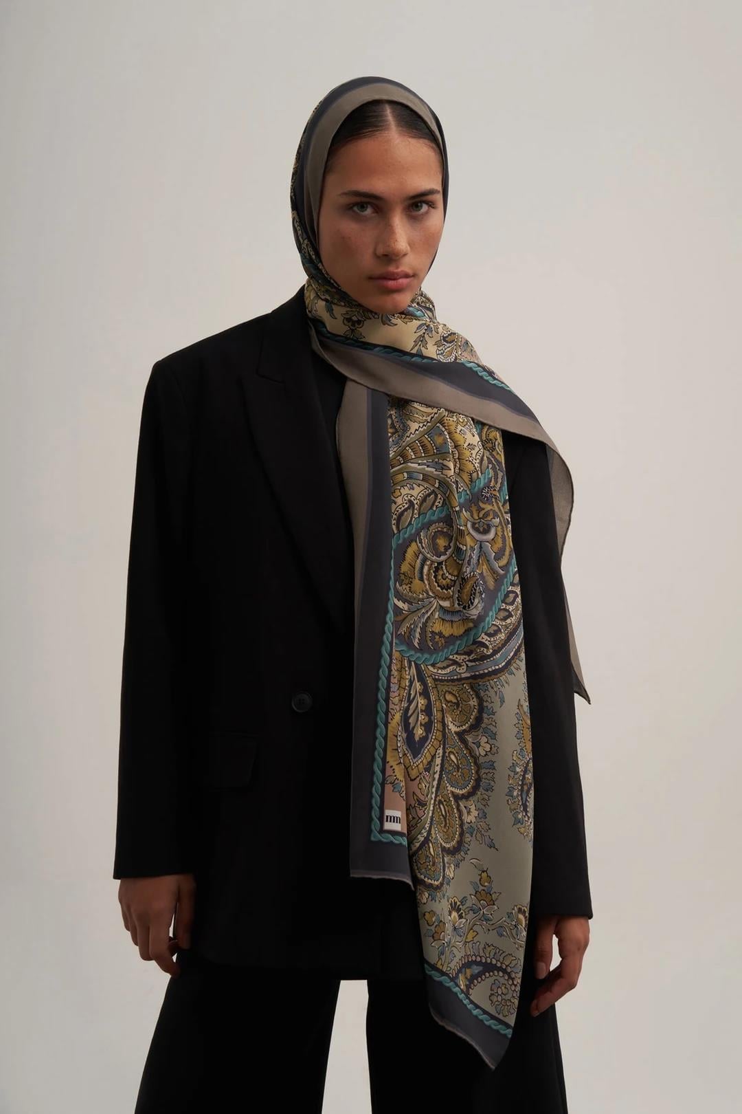 KHAKİ PAİSLEY Haki