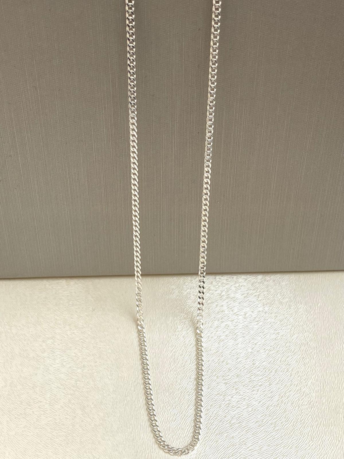 925 AYAR 2 mm GURMET MODEL ERKEK GÜMÜŞ KOLYE