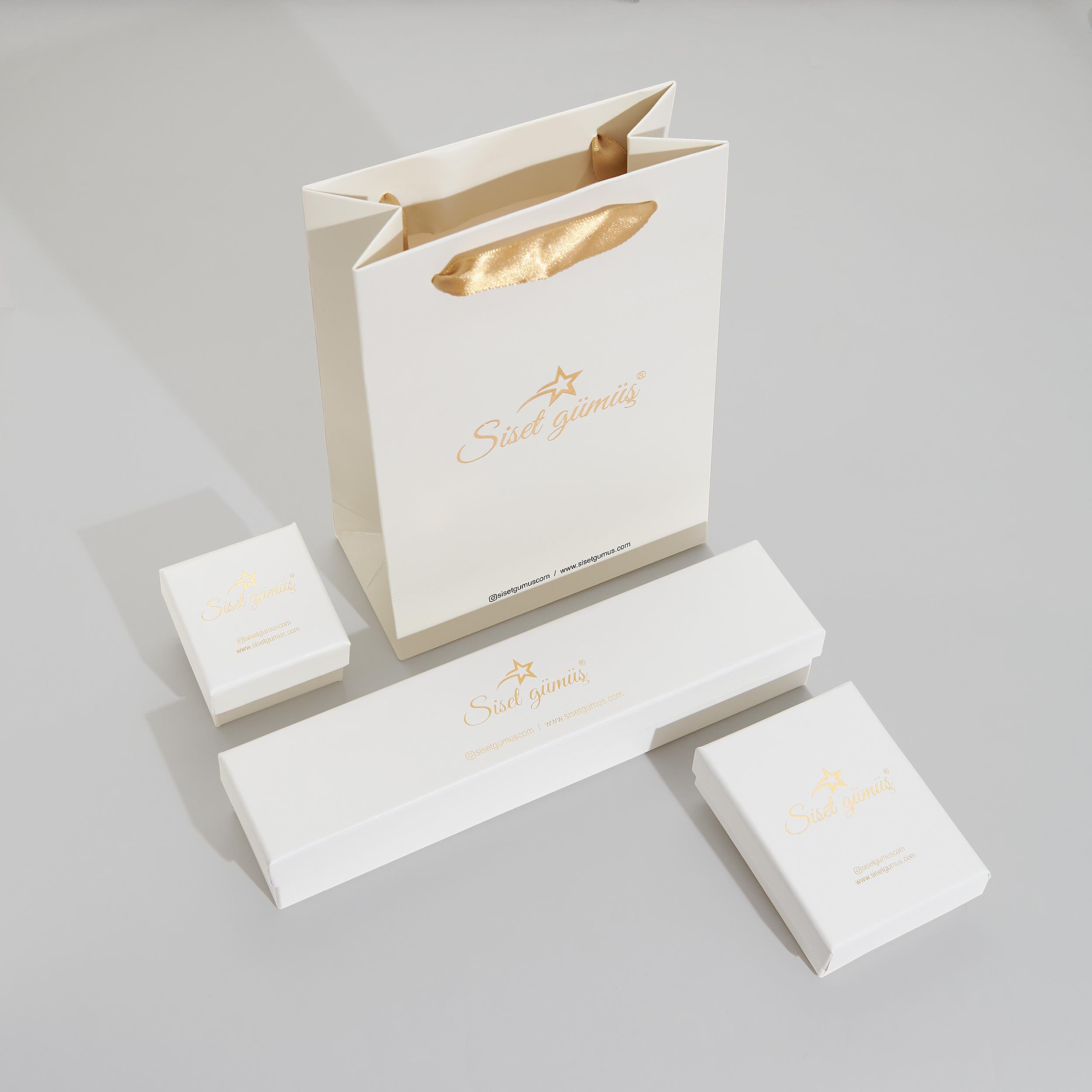 925 Ayar  Rose Kaplama Kelebekli Sonsuzluk Gümüş  Bileklik