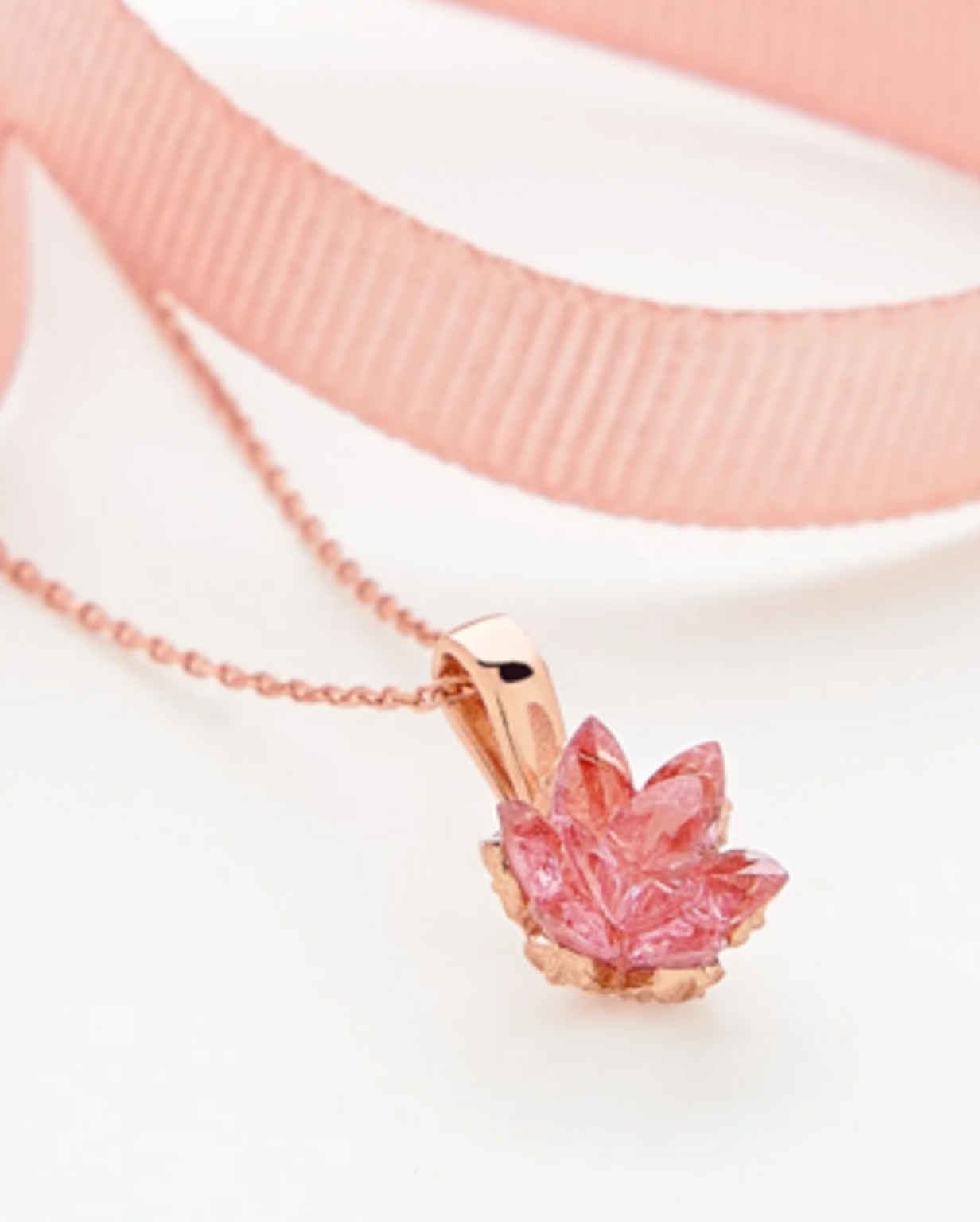 925 AYAR ROSE KAPLAMA PEMBE LOTUS ÇİÇEĞİ GÜMÜŞ SET