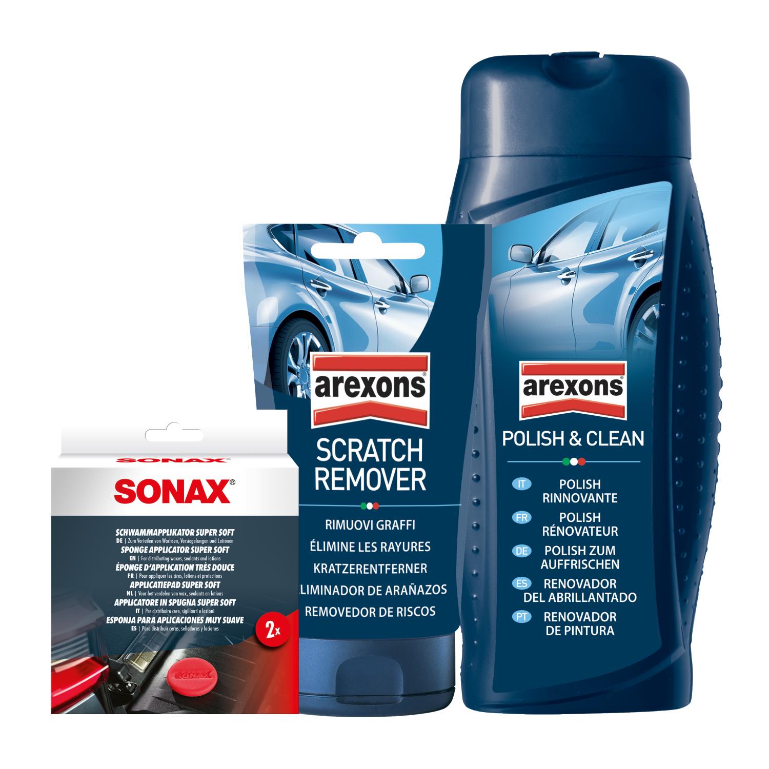 Arexons Anında Çizik Giderme Ve Parlatma Seti (Eko) | Arexons