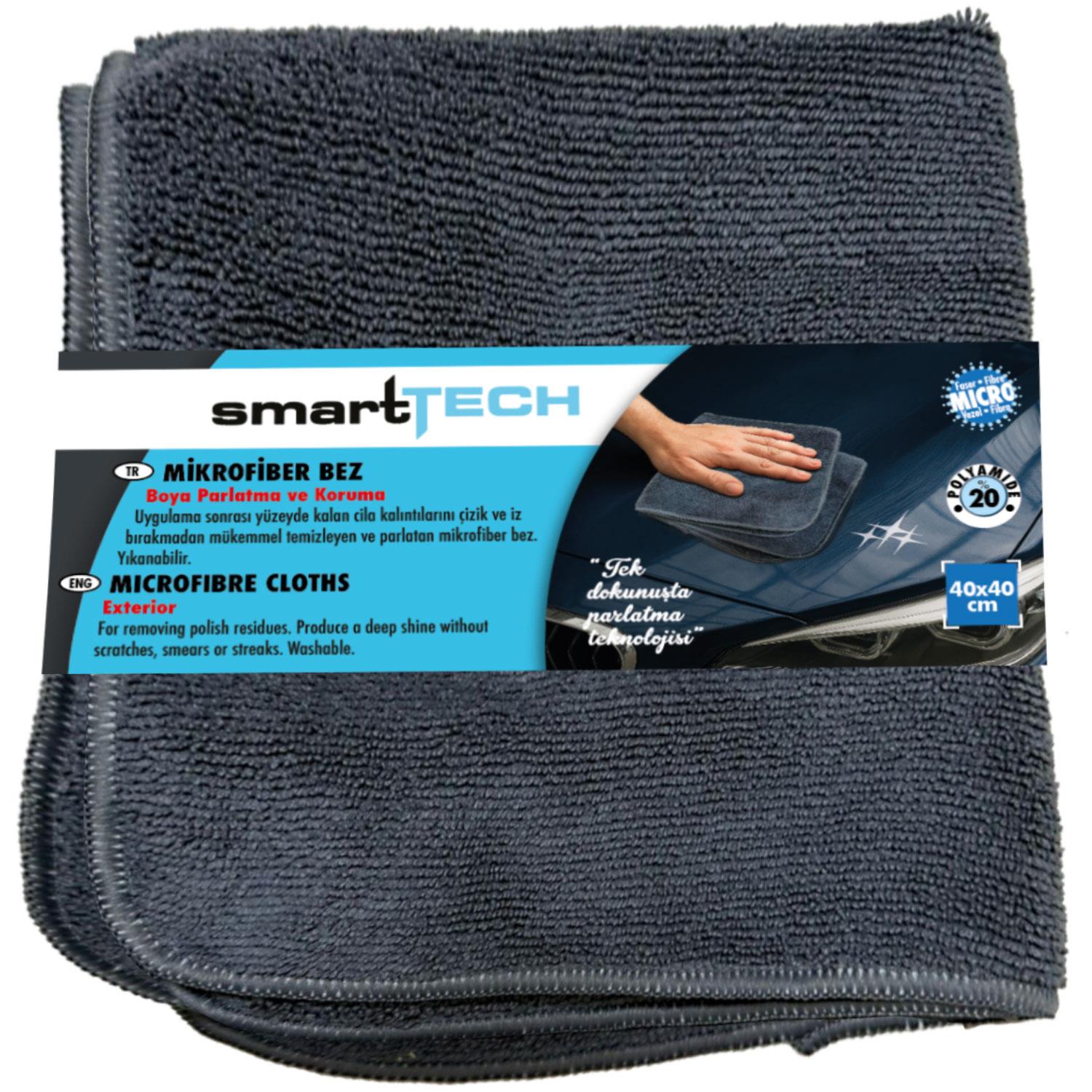Smart Tech Mikrofiber Bez Tekli- Antrasit | Smart Tech