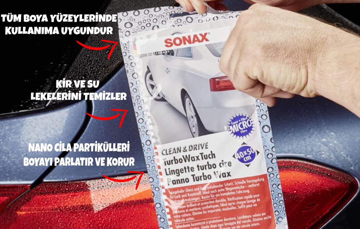 Sonax Cilalı Bez