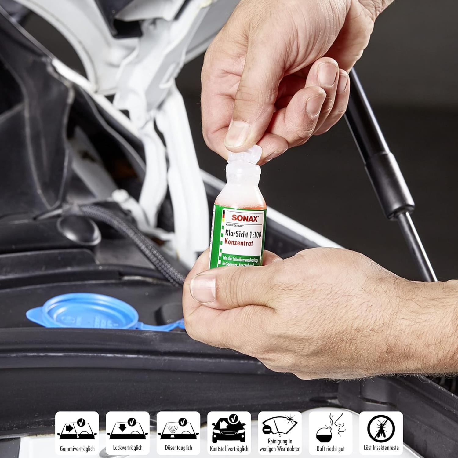 Sonax Konsantre Cam Suyu 10 lu Set