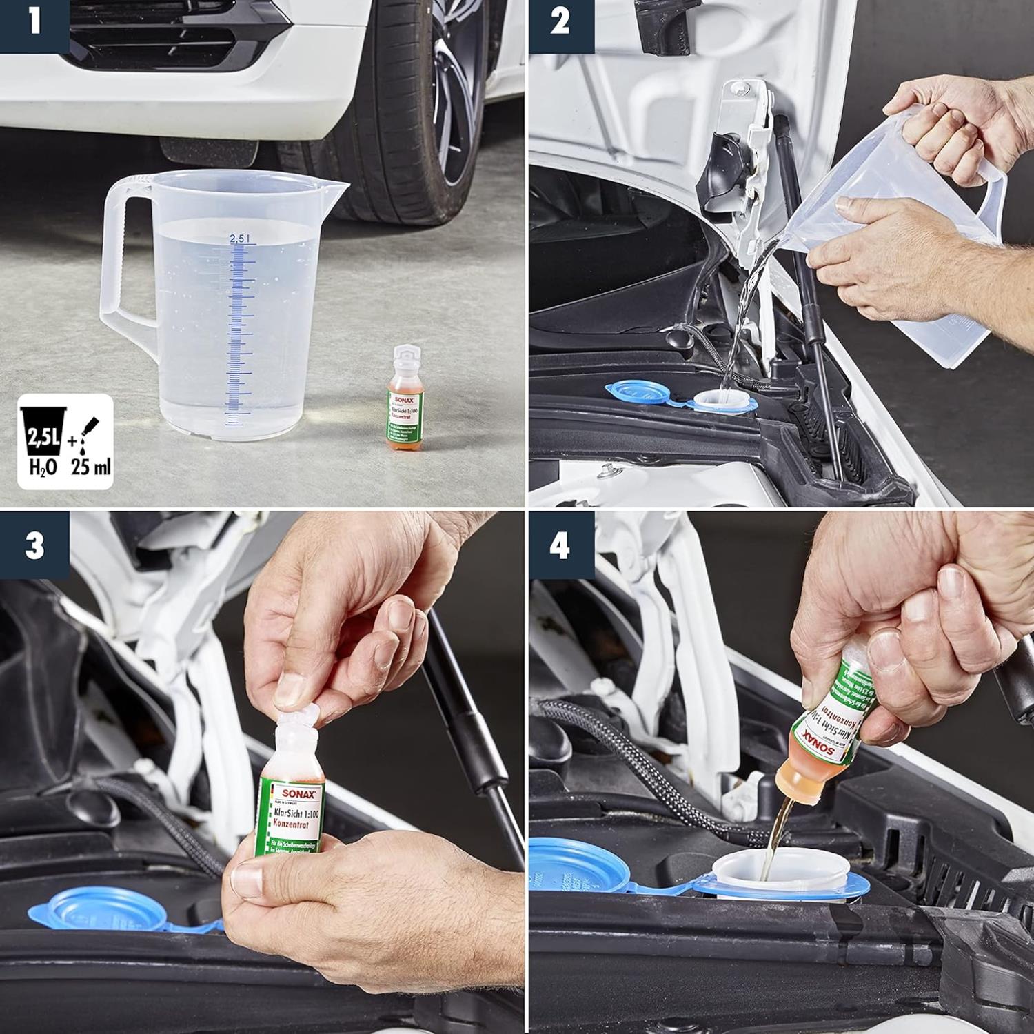 Sonax Konsantre Cam Suyu 1/100 25 ml