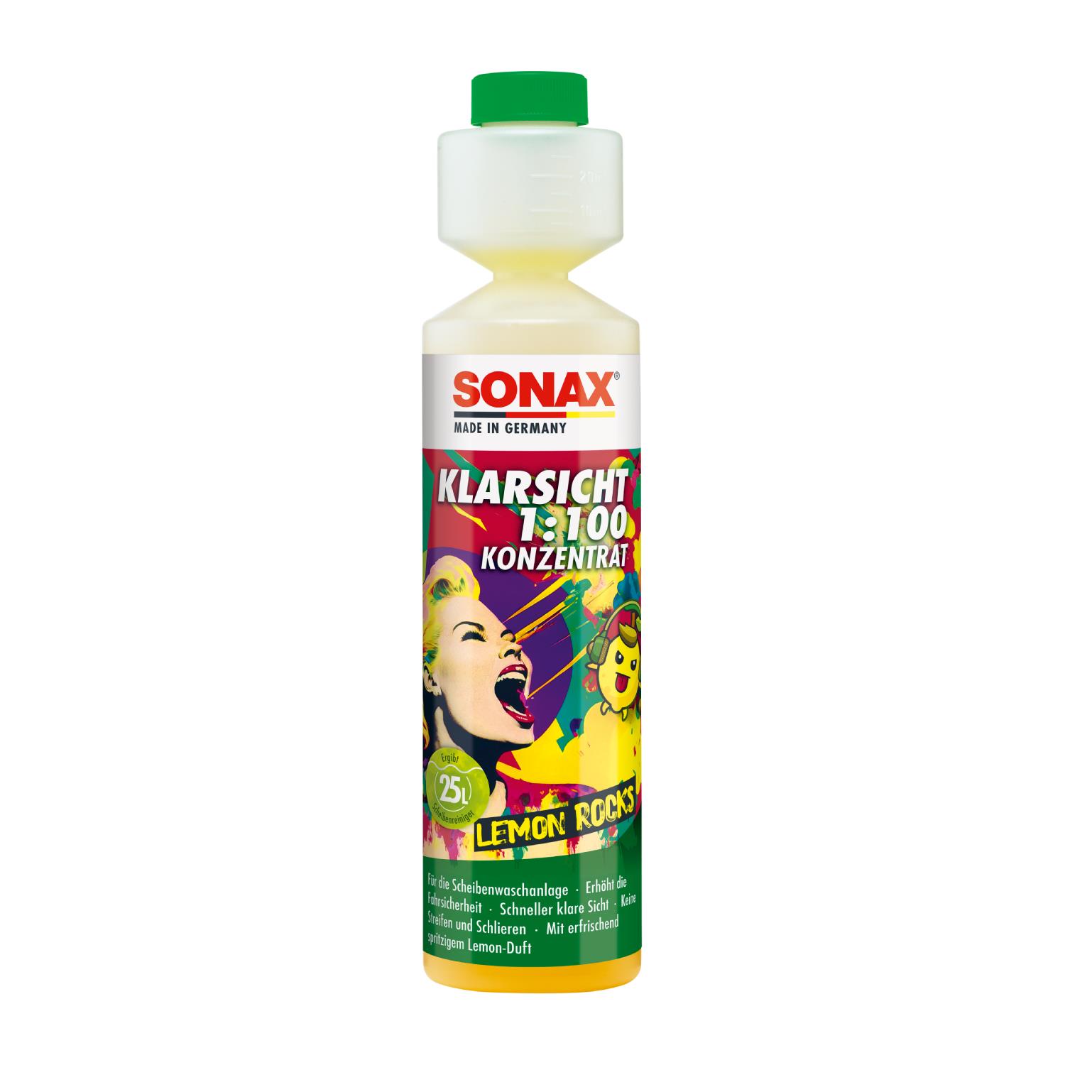Sonax Konsantre Cam Suyu Limon 1:100  250 ML